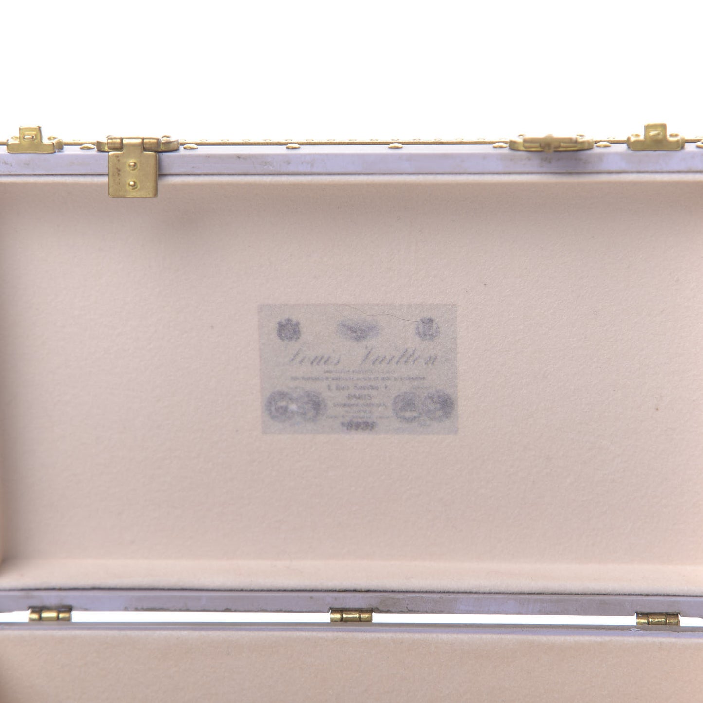 Mini Malle Zinc Trunk Paperweight Jewelry Box