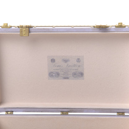 Louis Vuitton Mini Malle Zinc Trunk Paperweight Jewelry Box 7 of 9