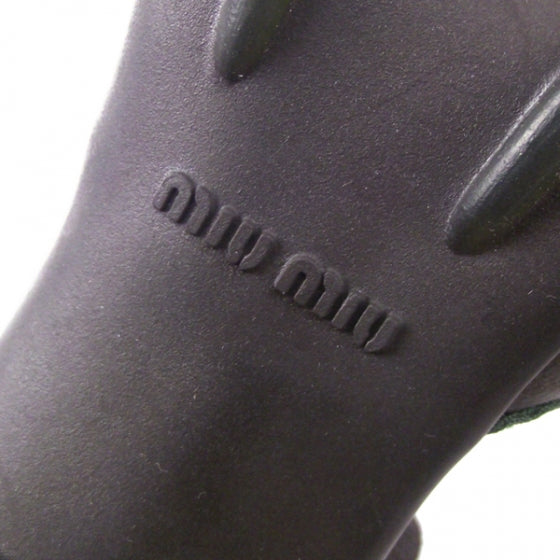 Leather Commando Strappy Heels 38.5