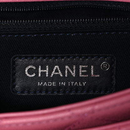 Chanel Shiny Goatskin Quilted Small Double Carry Waist Chain Flap Pink 6 of 10