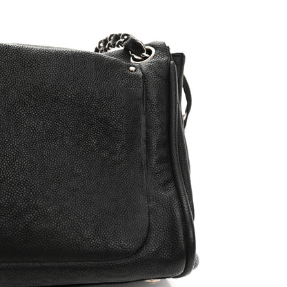 Chanel Caviar Diagonal Ligne Tote Black 13 of 13