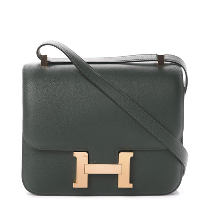 Hermes Evercolor Constance 24 Vert Anglais 1 of 8