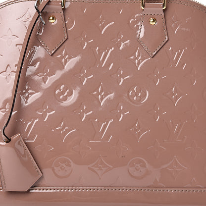 Louis Vuitton Vernis Alma PM Taupe Glace 7 of 11