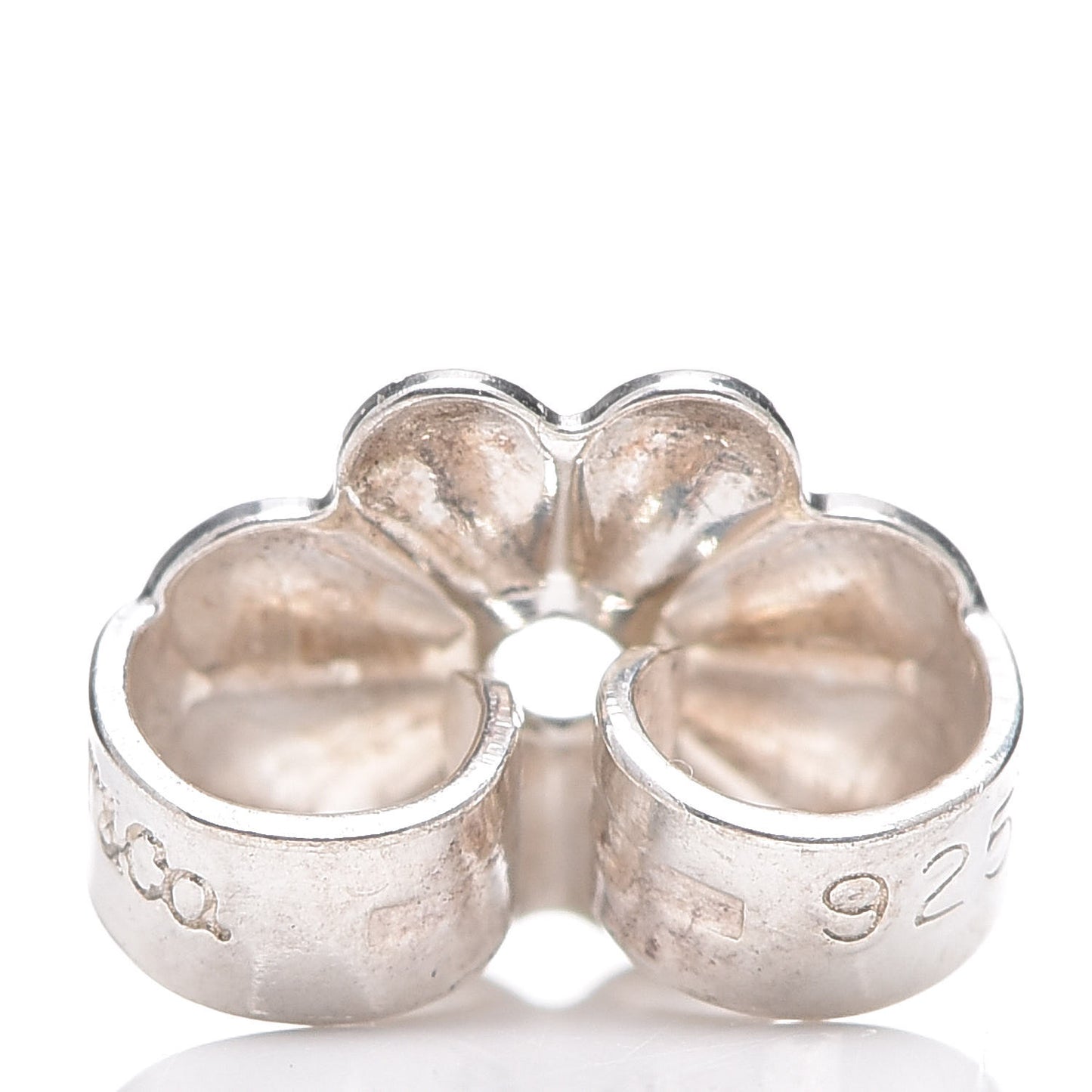 Sterling Silver Double Heart Drop Earrings