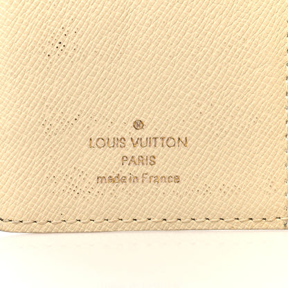 Louis Vuitton Damier Ebene Trunk Small Ring Agenda Cover White 6 of 14