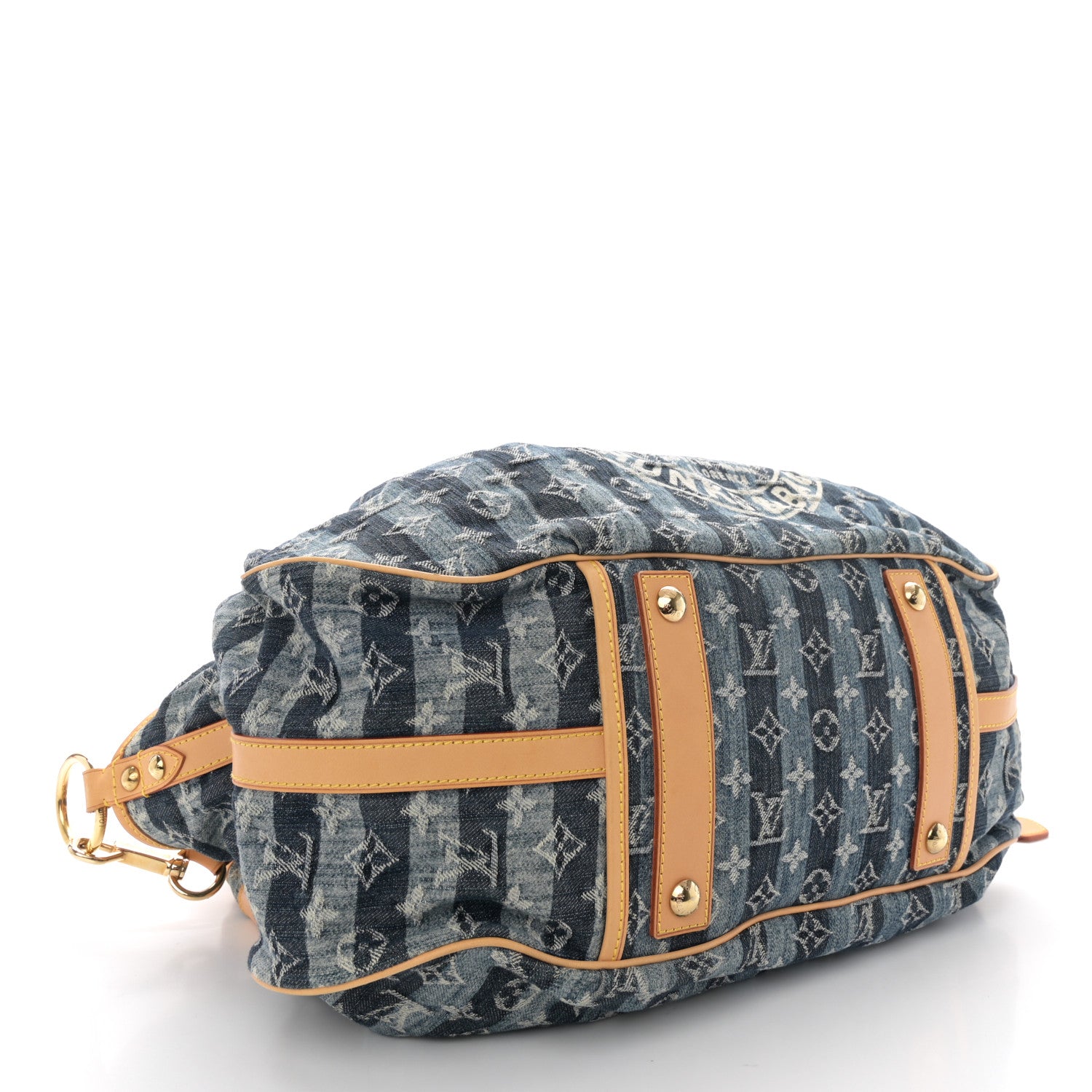 Louis Vuitton Denim Raye Cabas GM 4 of 10