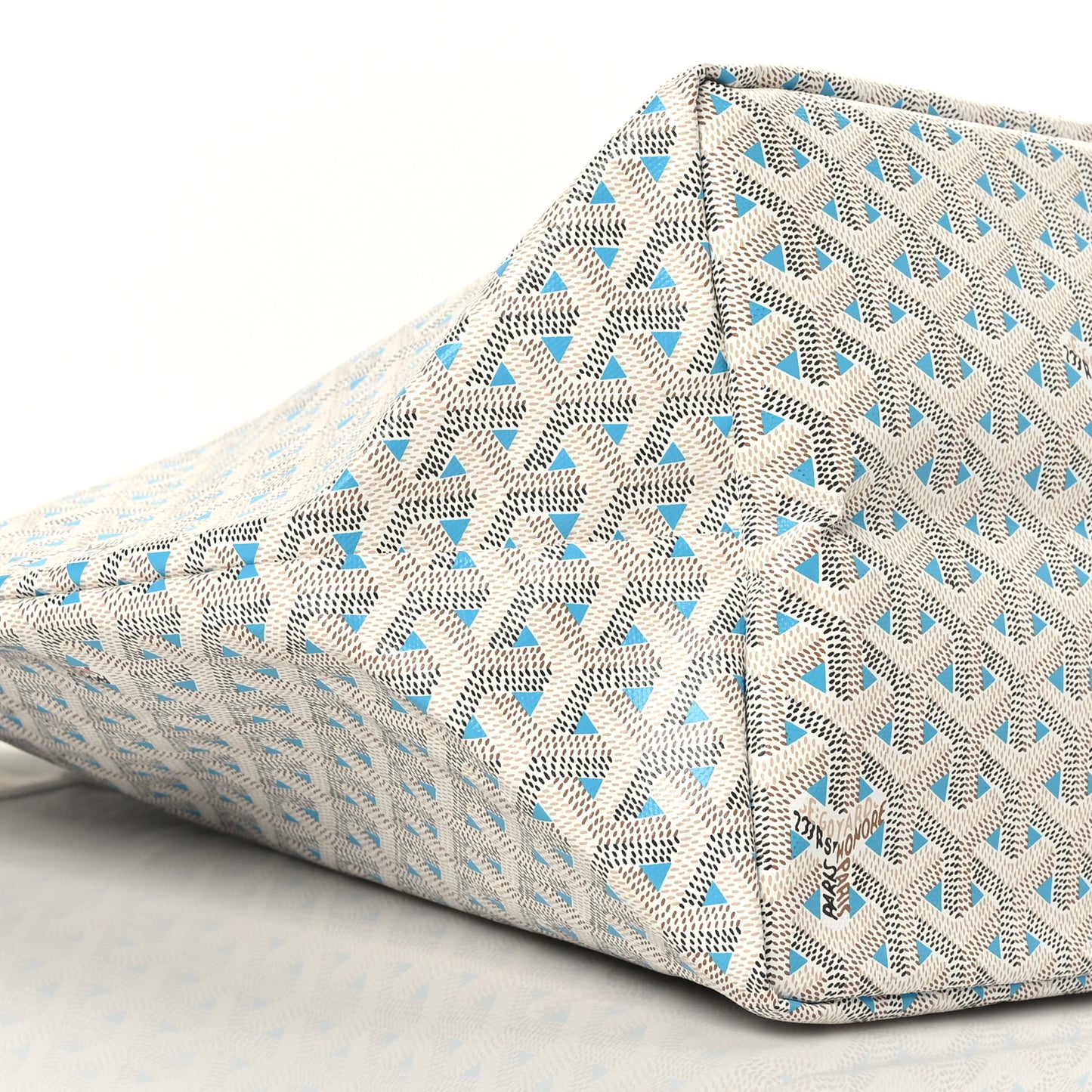 Goyardine Saint Louis Claire Voie GM White Opaline