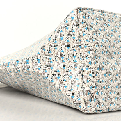 Goyard Goyardine Saint Louis Claire Voie GM White Opaline 9 of 10