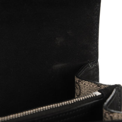 Gucci GG Supreme Monogram Medium Dionysus Shoulder Bag Black 8 of 8