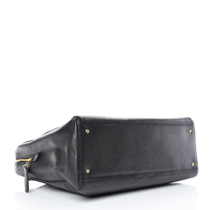 Chanel Caviar Large CC Shoulder Bag Black 4 of 11
