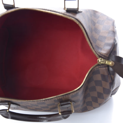 Louis Vuitton Damier Ebene Speedy 35 5 of 10