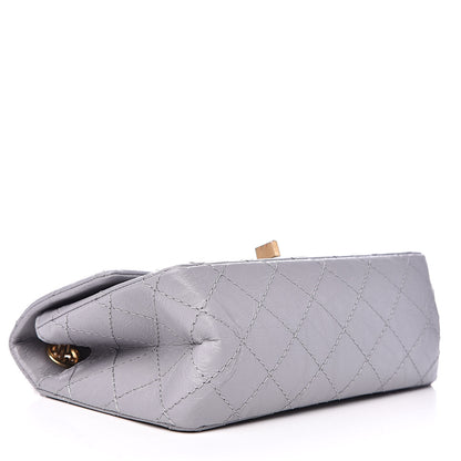 Chanel Aged Calfskin Quilted 2.55 Reissue Mini Flap Grey 4 of 11