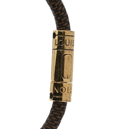 Louis Vuitton Damier Ebene Keep It Bracelet 17 4 of 5
