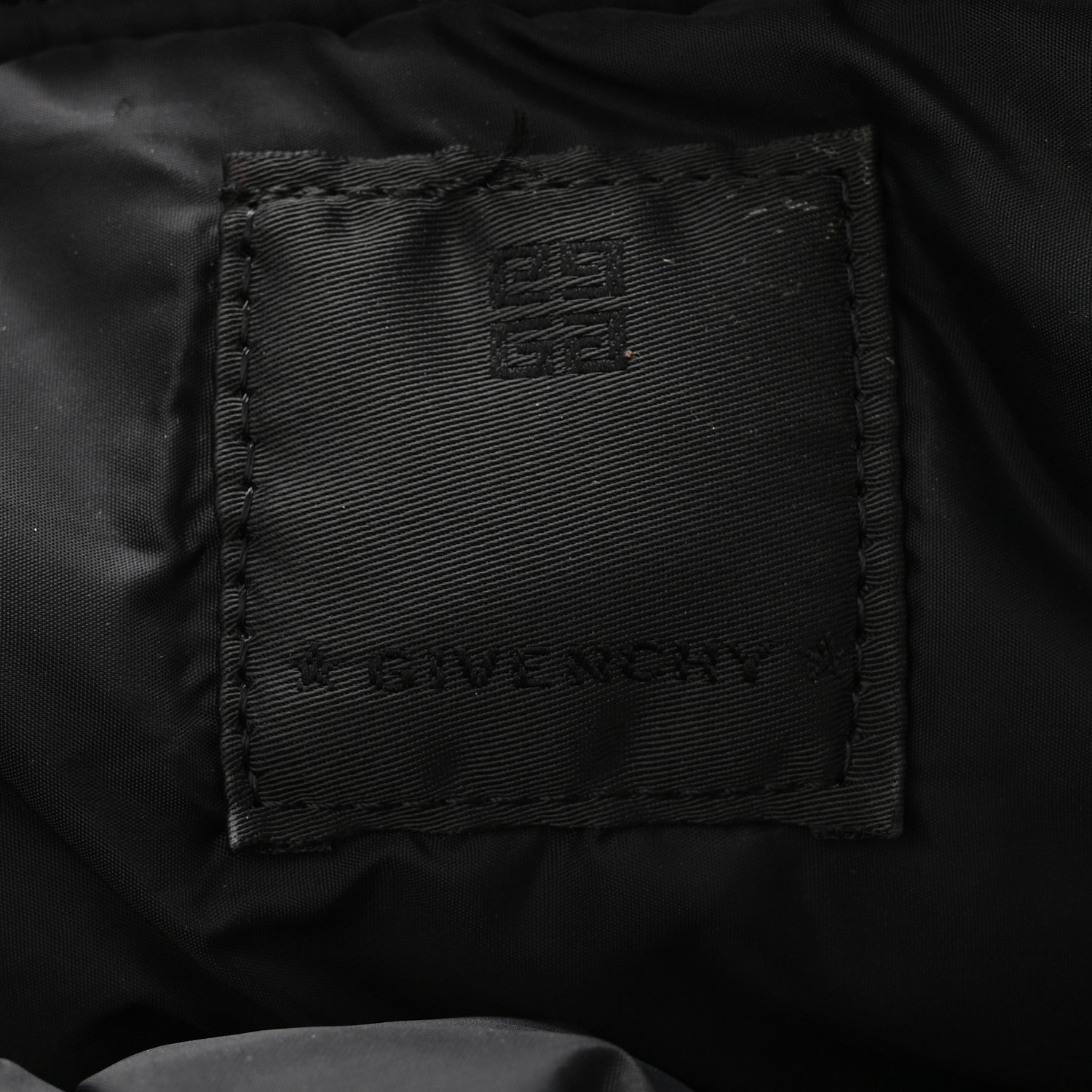 Givenchy Padded Nylon Logo Diaper Bag Black 7 of 11
