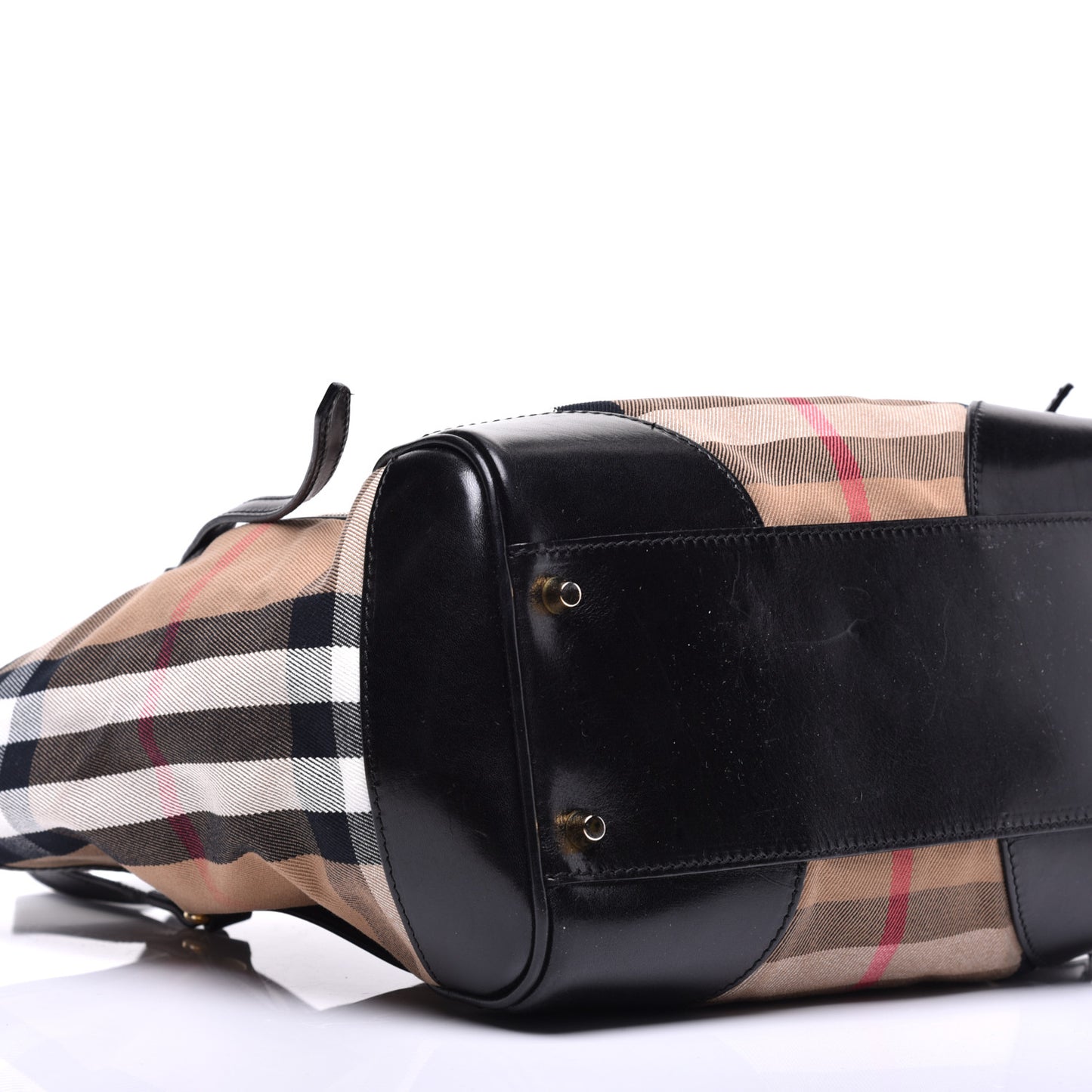 House Check Small Canterbury Tote Black