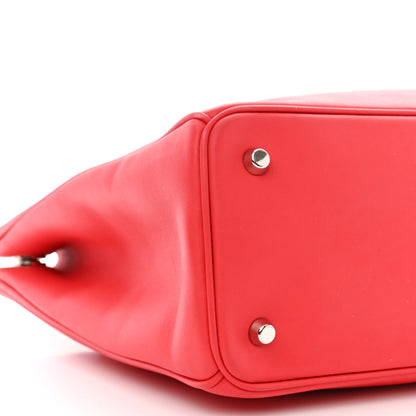 Christian Dior Smooth Calfskin Large Diorissimo Tote Red 13 of 23