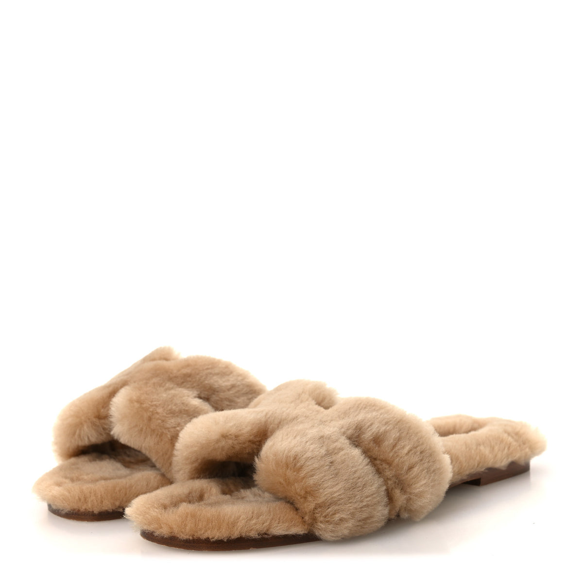 Woolskin Oran Sandals 41 Beige Argile