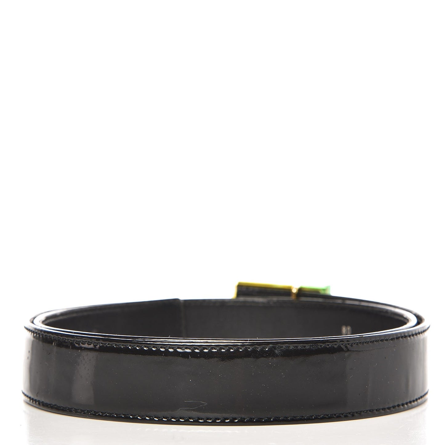 Patent Resin CC Belt 80 32 Black Multicolor