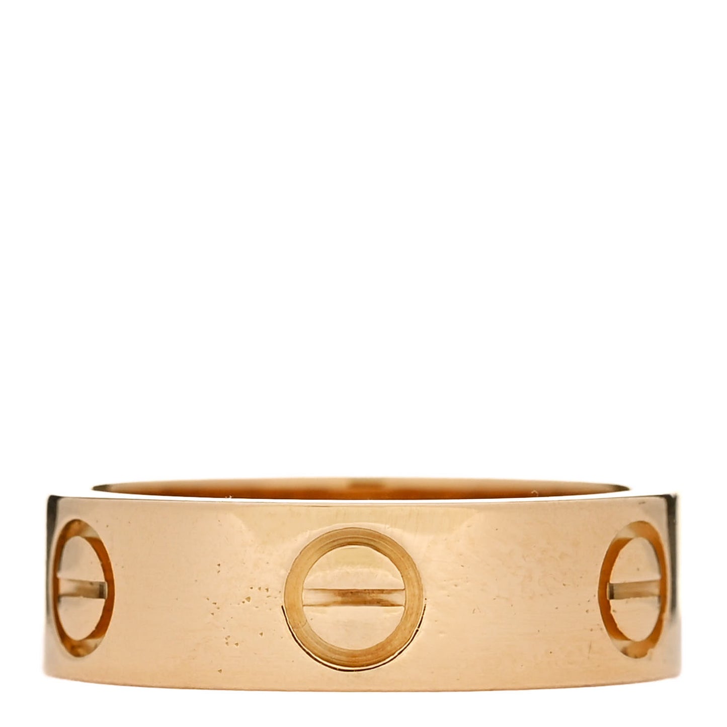 18K Yellow Gold 5.5mm LOVE Ring 51 5.75