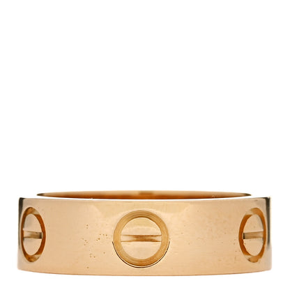 Cartier 18K Yellow Gold 5.5mm LOVE Ring 51 5.75 3 of 5