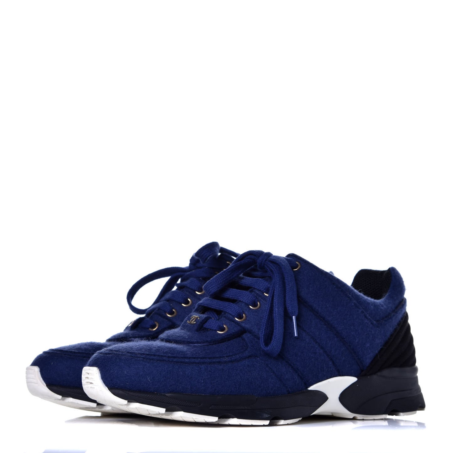 Wool Mens Sneakers 42 Blue