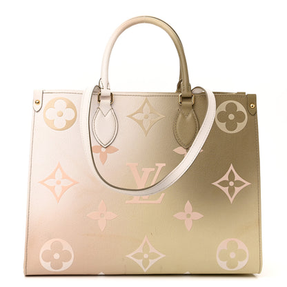 Louis Vuitton Monogram Giant Spring In The City OnTheGo MM Sunset Kaki 1 of 13
