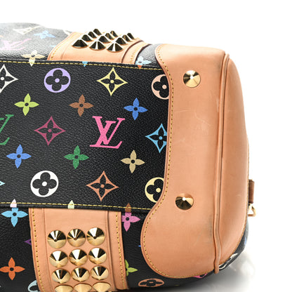Louis Vuitton Monogram Multicolor Courtney MM Black 8 of 10