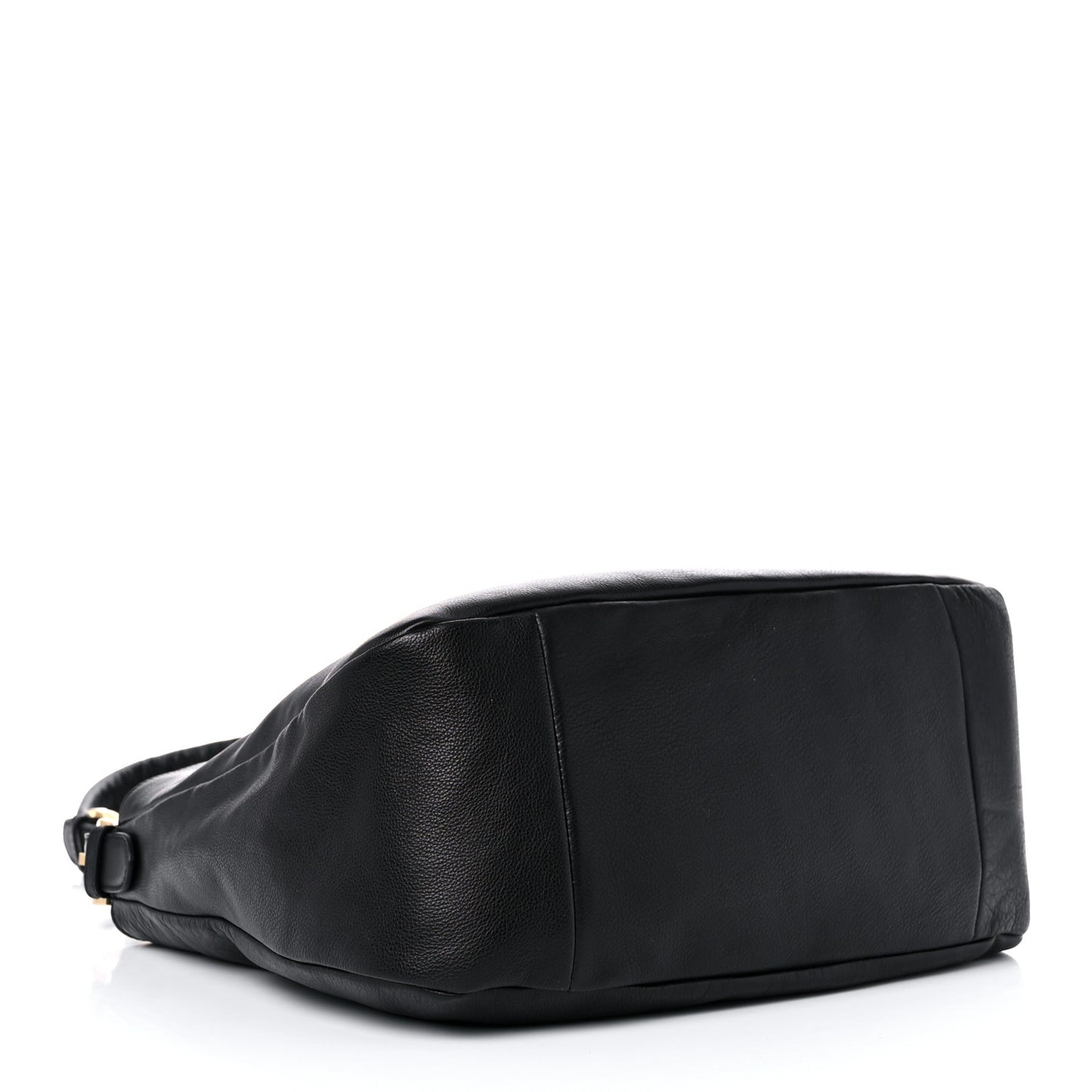 Calfskin Hobo Black
