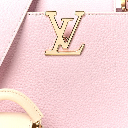 Louis Vuitton Taurillon MiniMe Capucines BB Guimauve Powder White 7 of 9