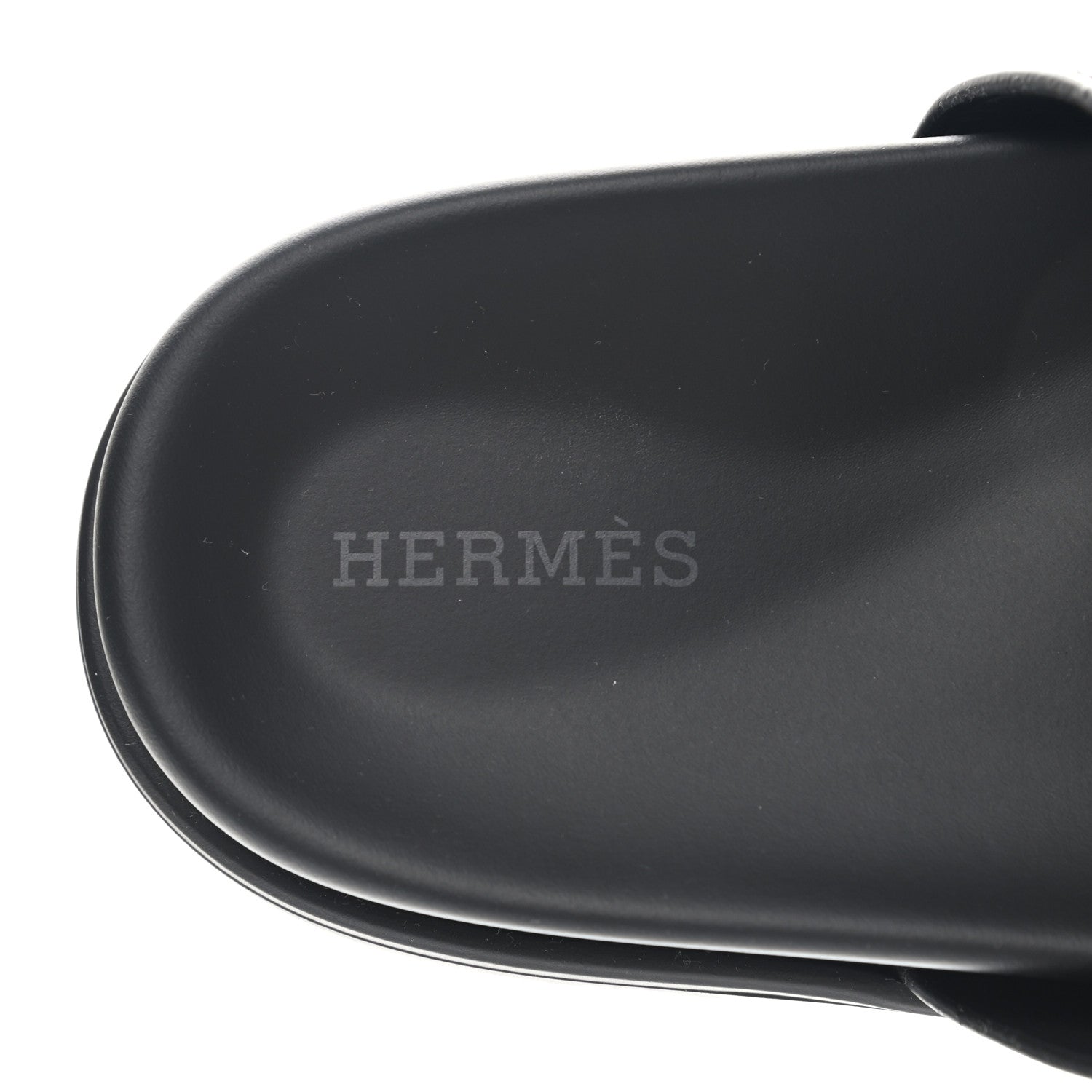 Hermes Calfskin Womens Chypre Sandals 38 Black 13 of 20