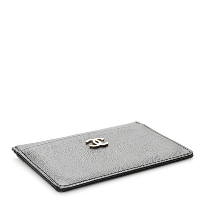 Chanel Goatskin CC Card Holder Black 4 of 9