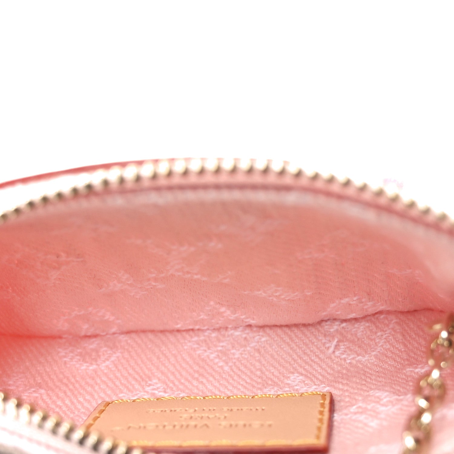 Louis Vuitton Monogram Denim Key Pouch Washed Pink 5 of 7