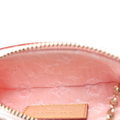 Louis Vuitton Monogram Denim Key Pouch Washed Pink 5 of 7