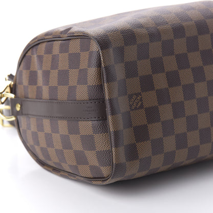 Louis Vuitton Damier Ebene Speedy Bandouliere 25 7 of 10