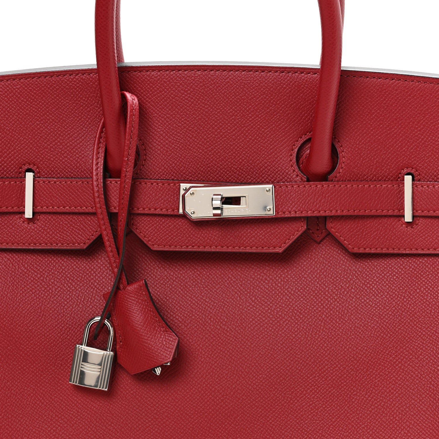 Hermes Epsom Birkin 35 Rouge Grenat 8 of 11