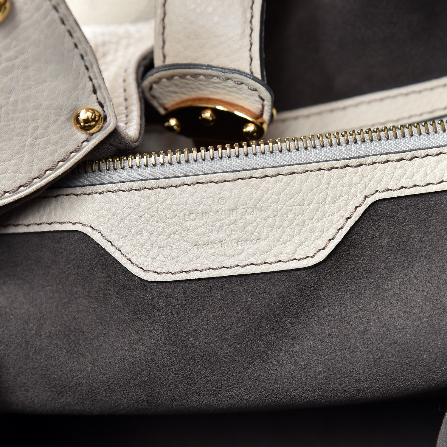 Louis Vuitton Mahina XL Gris 6 of 10