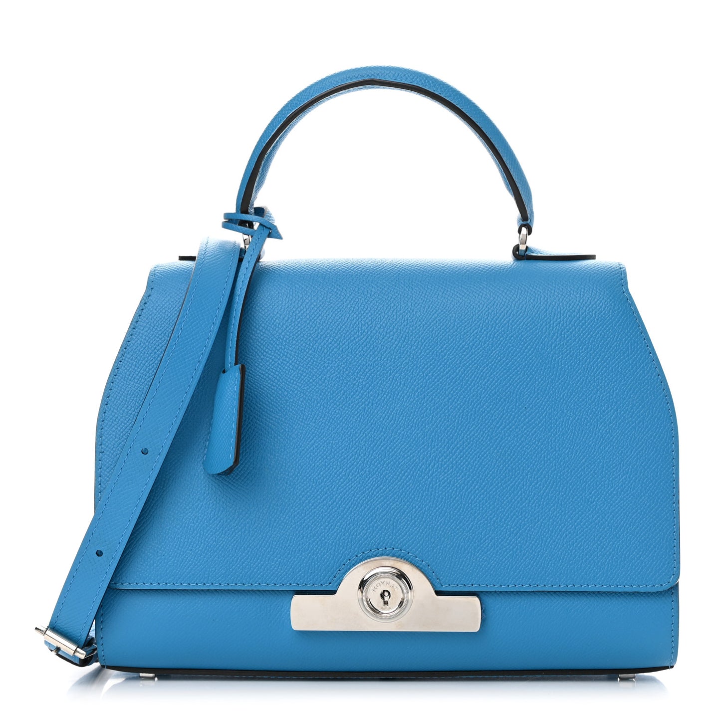 Carat Calfskin Rejane PM Sky Blue