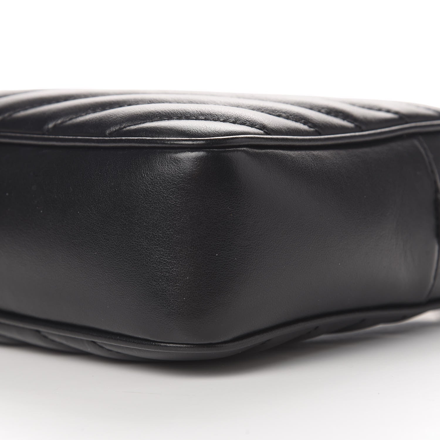 Saint Laurent Calfskin Matelasse Monogram Lou Camera Bag Black 10 of 12