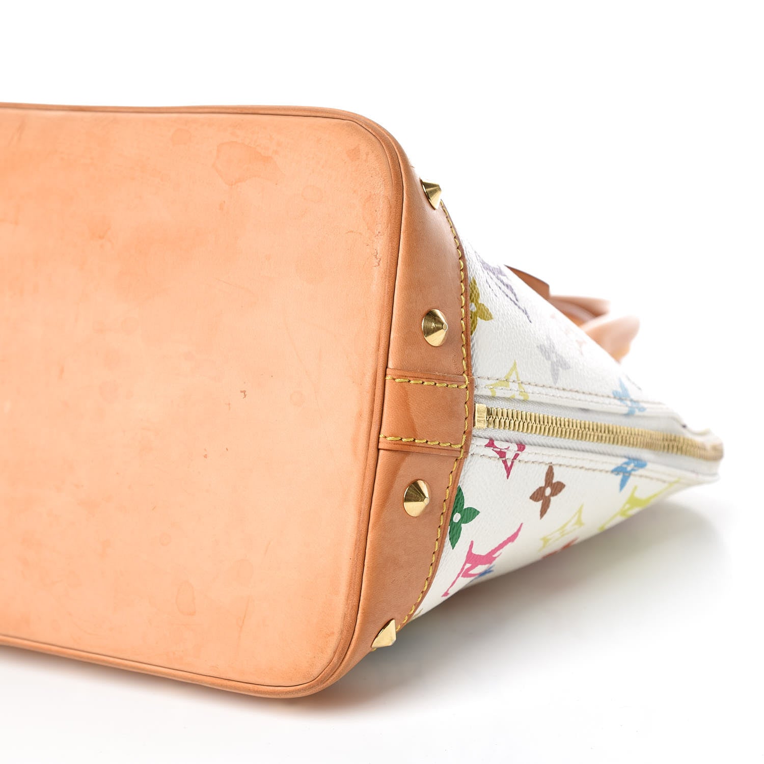 Louis Vuitton Monogram Multicolor Alma White 6 of 19