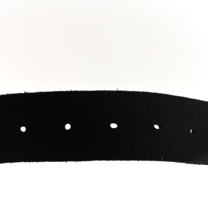 Gucci Faded Calfskin Snake Double G 40mm Belt 90 36 Black 5 of 7