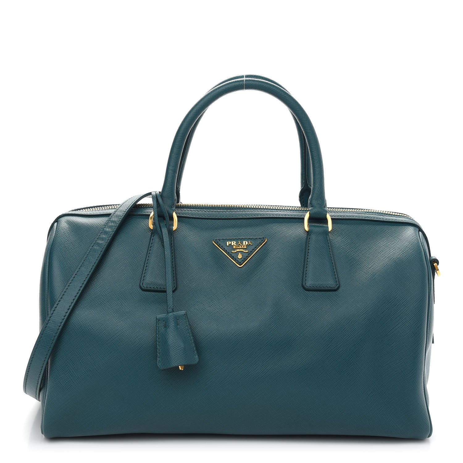 Prada Saffiano Lux Bowler Ottanio 1 of 8