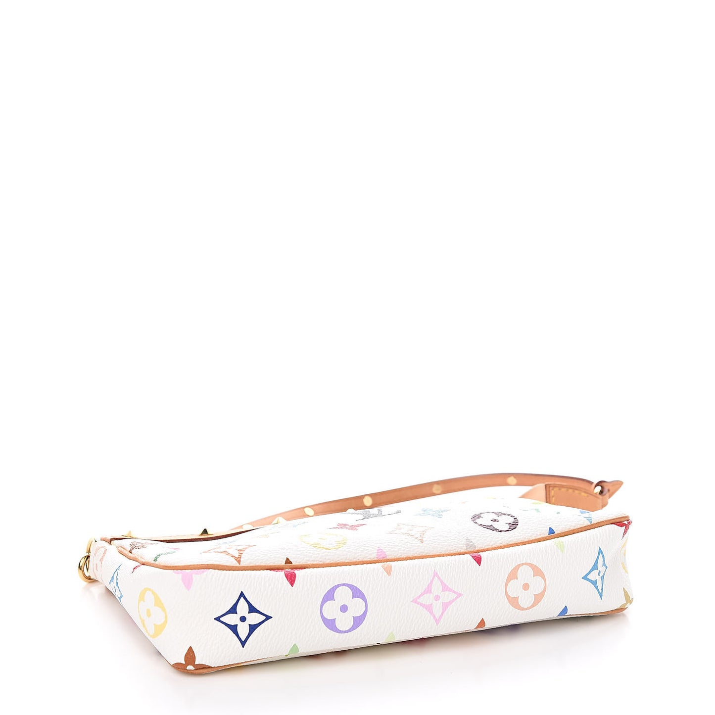 Monogram Multicolor Pochette Accessories White