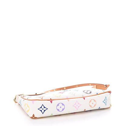 Louis Vuitton Monogram Multicolor Pochette Accessories White 4 of 13