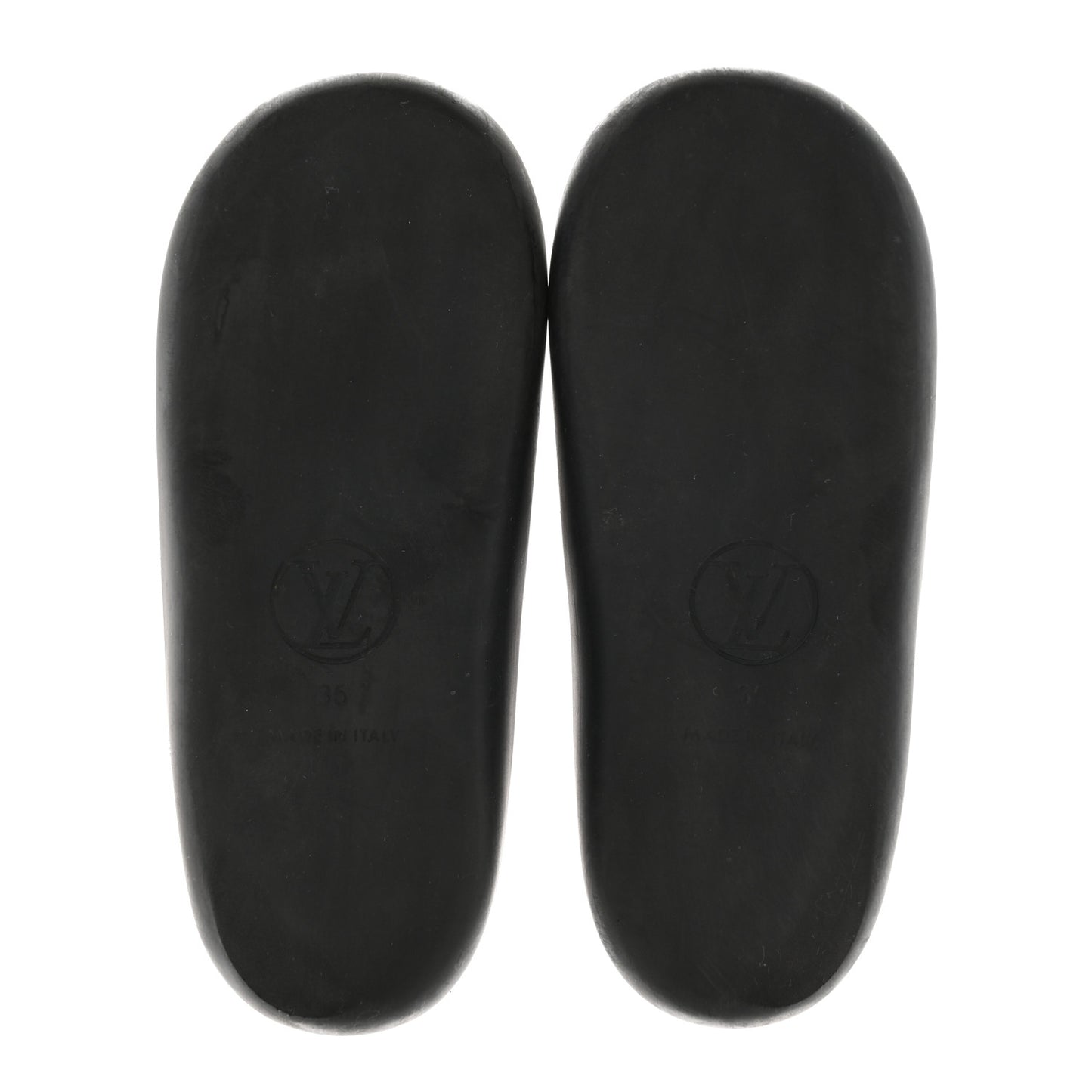 Monogram Sunbath Slide Sandals 35