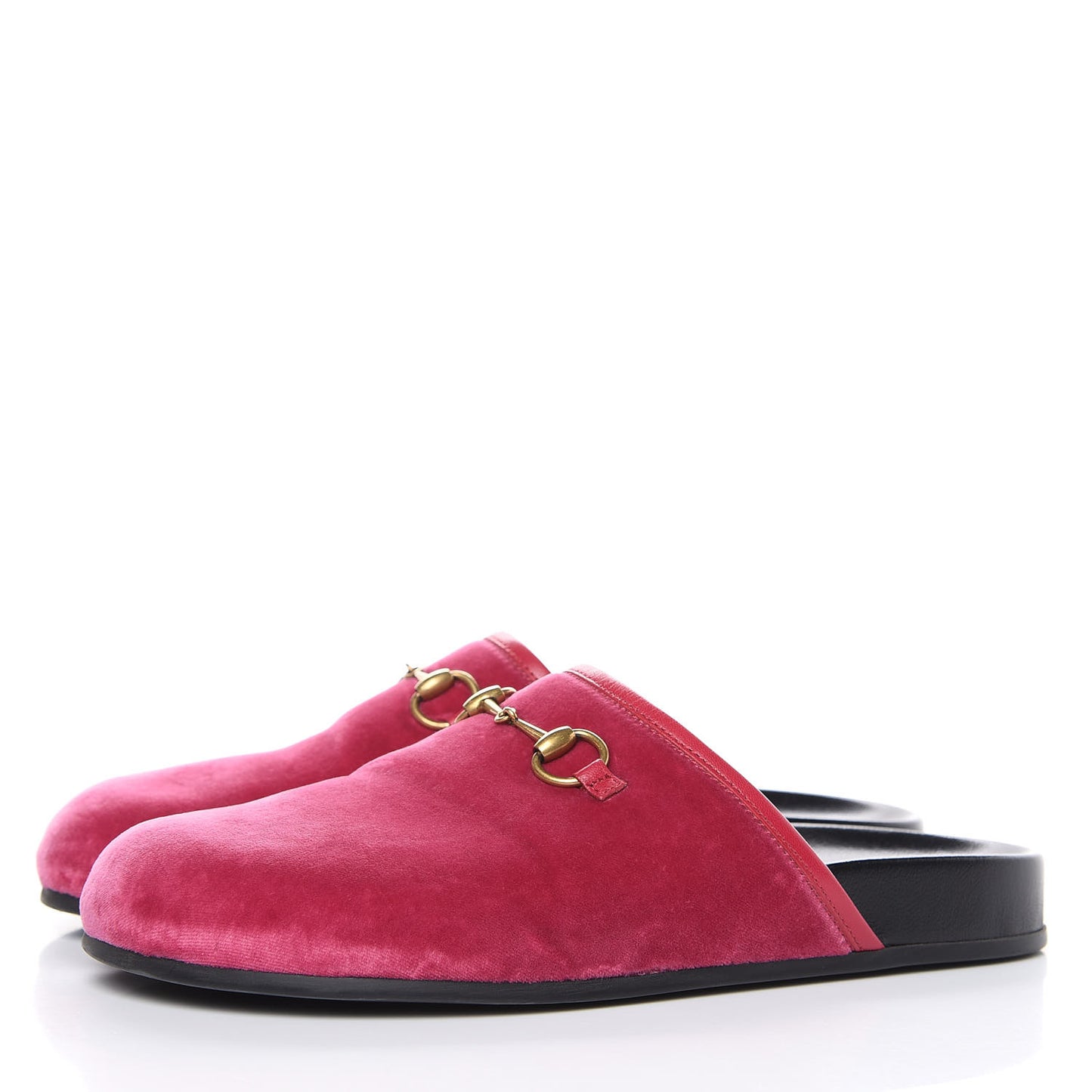 Softy Velvet Malaga Kid Womens Horsebit River Slippers 37.5 Light Raspberry Rose