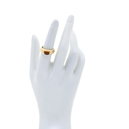 Tiffany 18K Yellow Gold Citrine Cabochon Ring 53 6.25 2 of 7