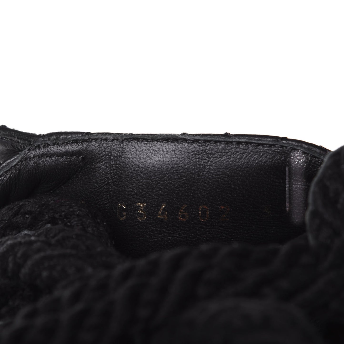 Cord Lambskin Quilted Logo Sandals 39 Black
