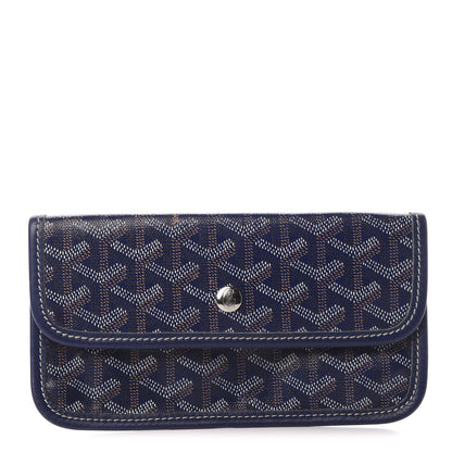 Goyard Goyardine Pouch Navy 1 of 9