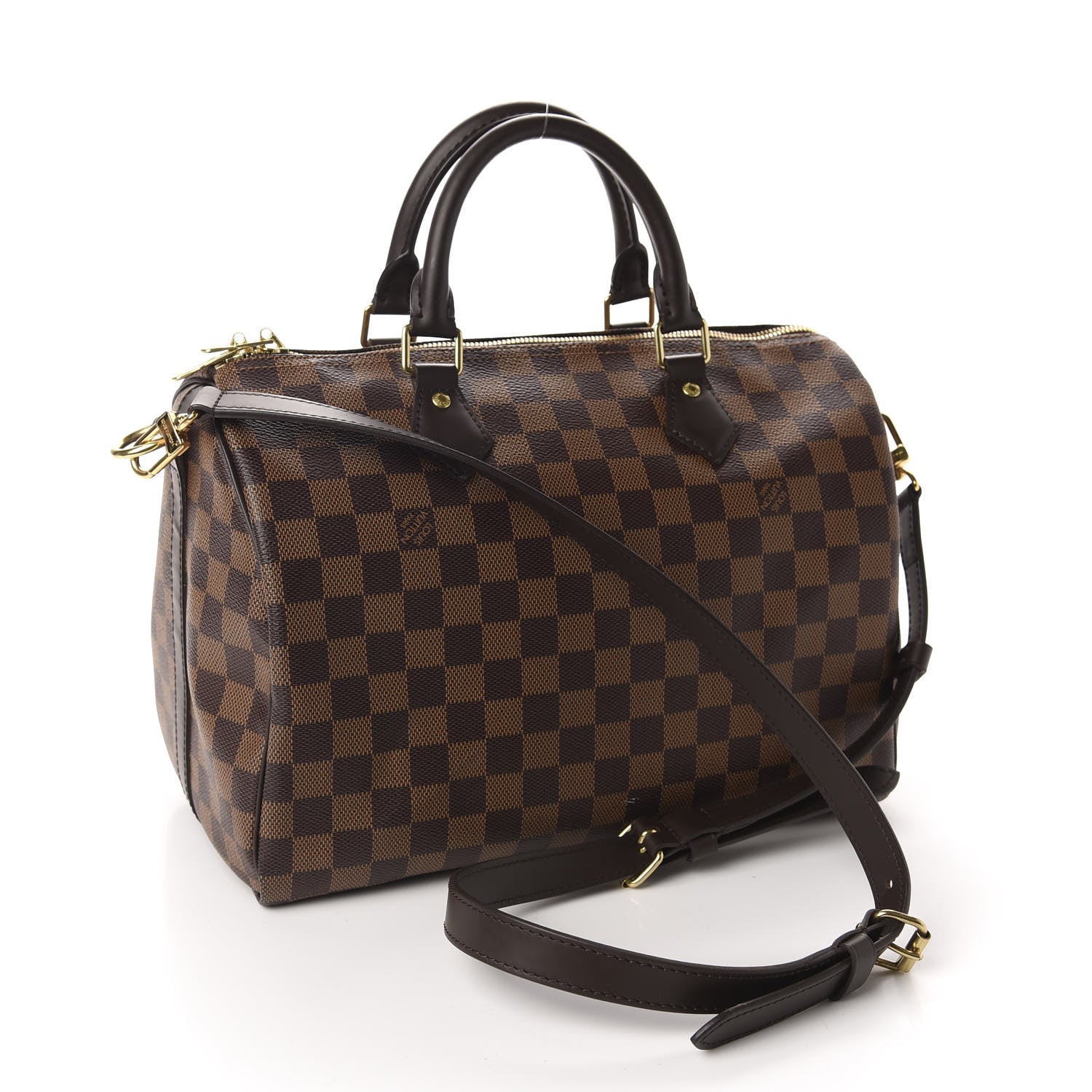 Louis Vuitton Damier Ebene Speedy Bandouliere 30 4 of 13