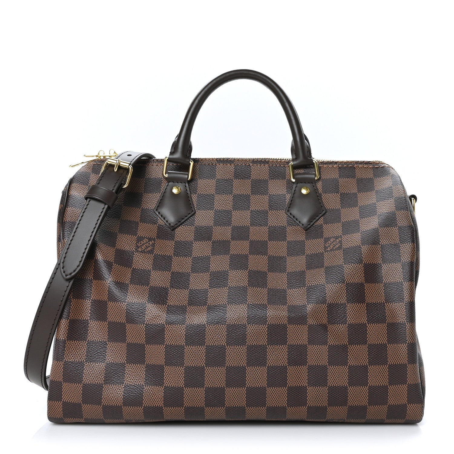 Louis Vuitton Damier Ebene Speedy Bandouliere 30 1 of 10